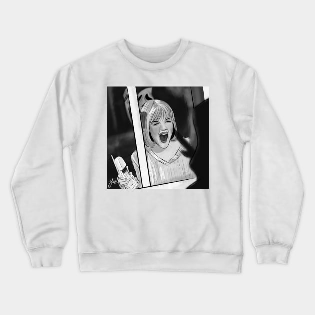 Scream Crewneck Sweatshirt by YaelsColors